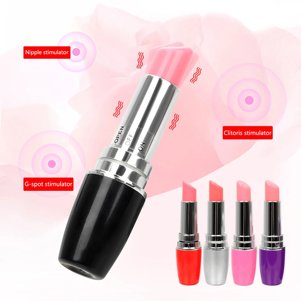 Mini Lipstick Vibrator Bullet Vibrating G Spot Clitoris Stimulator Massager Female Masturbatio Adult Sex Toys for Women Product