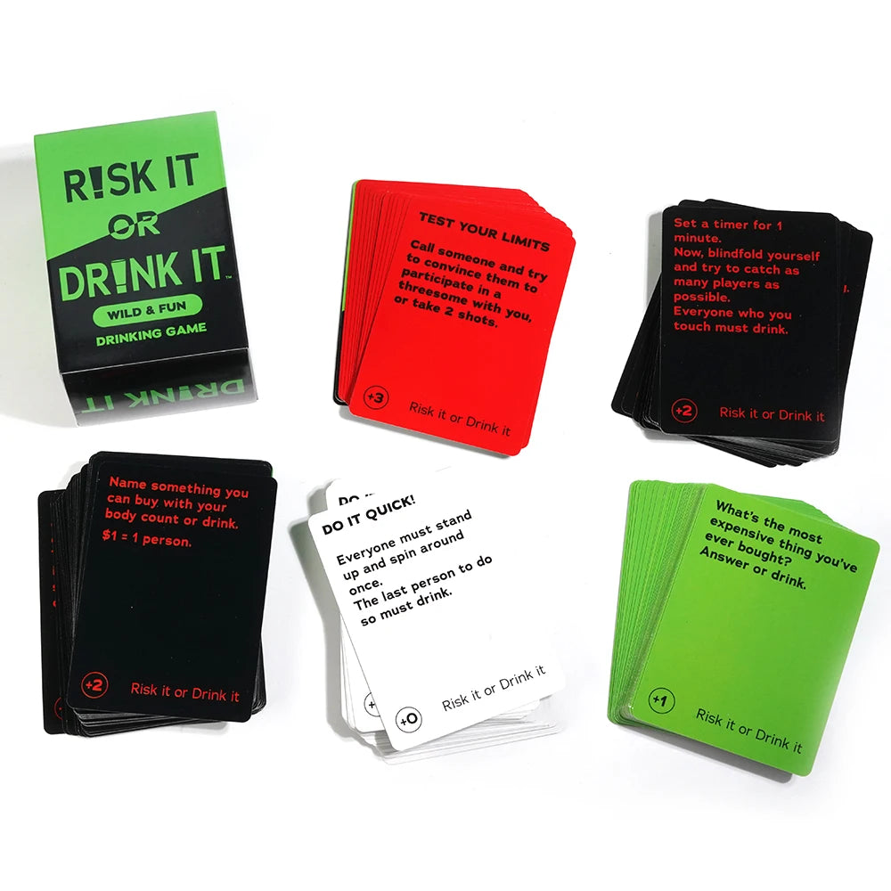 Risk It Or Drink It - Party Game