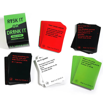 Risk It Or Drink It - Party Game