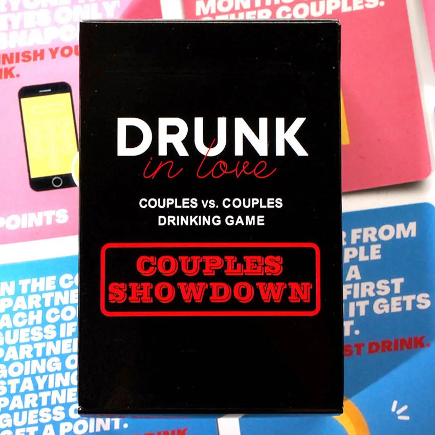 Drunk In Love - Original Couples Drinking Card Game for Adults