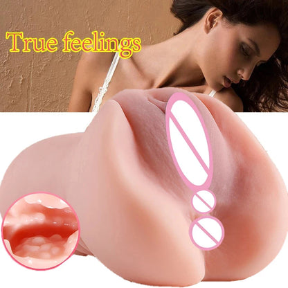 Sex toys Male Masturbator Toys 3in1 Realistic Vagina Anal Sex Simulation