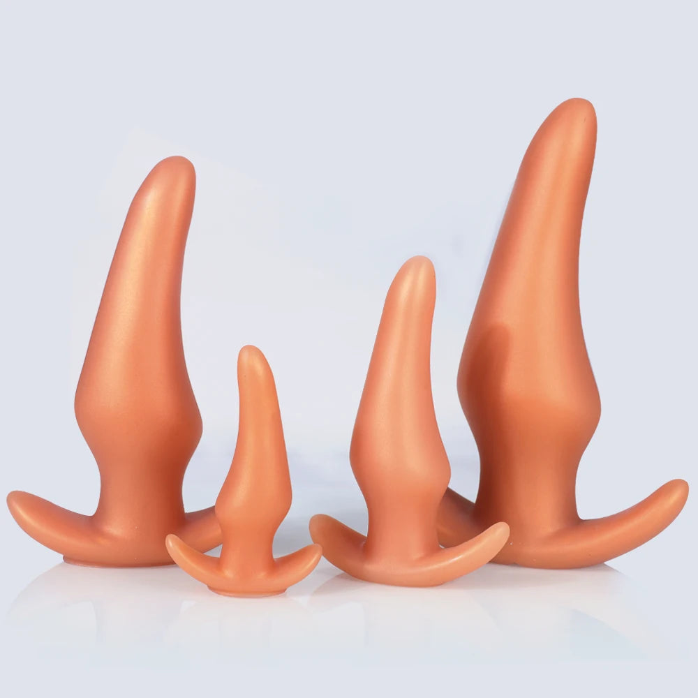 Soft Silicone Anal Plugs 7.8cm Butt Plug For Woman Anal Toy Plug AnaĺE Femme Dilatador Anaĺ Xxl ButtPlug For Man Plug Sport