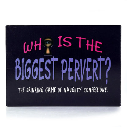 Who Is The Biggest Pervert - Card Game