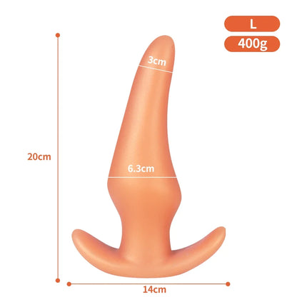 Soft Silicone Anal Plugs 7.8cm Butt Plug For Woman Anal Toy Plug AnaĺE Femme Dilatador Anaĺ Xxl ButtPlug For Man Plug Sport