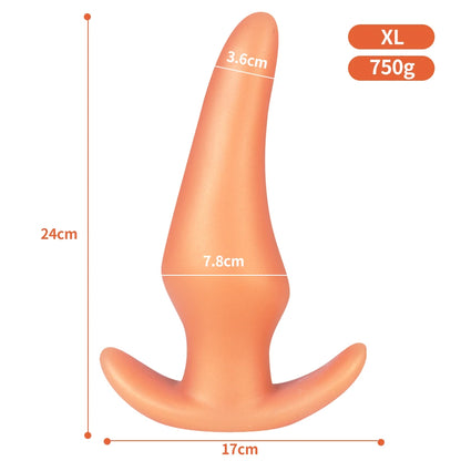 Soft Silicone Anal Plugs 7.8cm Butt Plug For Woman Anal Toy Plug AnaĺE Femme Dilatador Anaĺ Xxl ButtPlug For Man Plug Sport