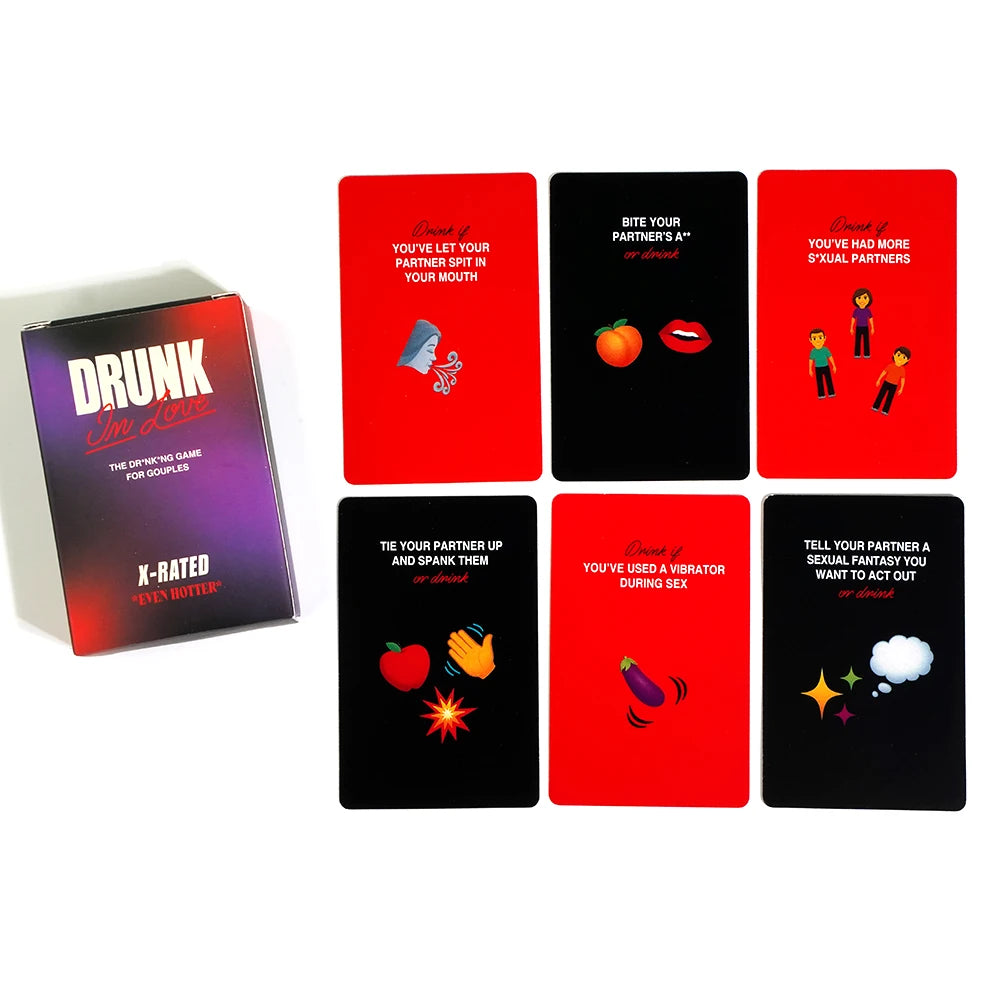 Drunk In Love X-Rated Even Hotter Drinking Game For Couples