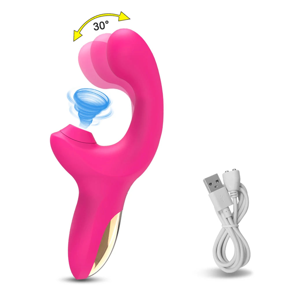 Powerful Dildo Vibrator for Women Clit Sucker Vacuum