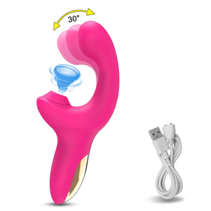 Powerful Dildo Vibrator for Women Clit Sucker Vacuum