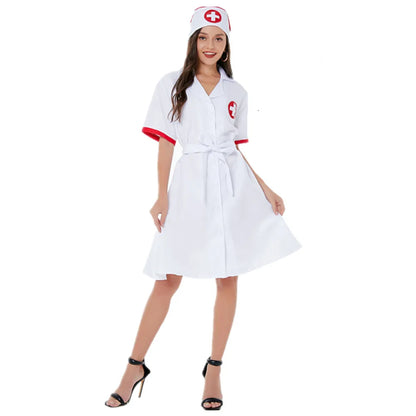 3Pcs/Set Sexy Lingerie Nurse Uniform Outfit