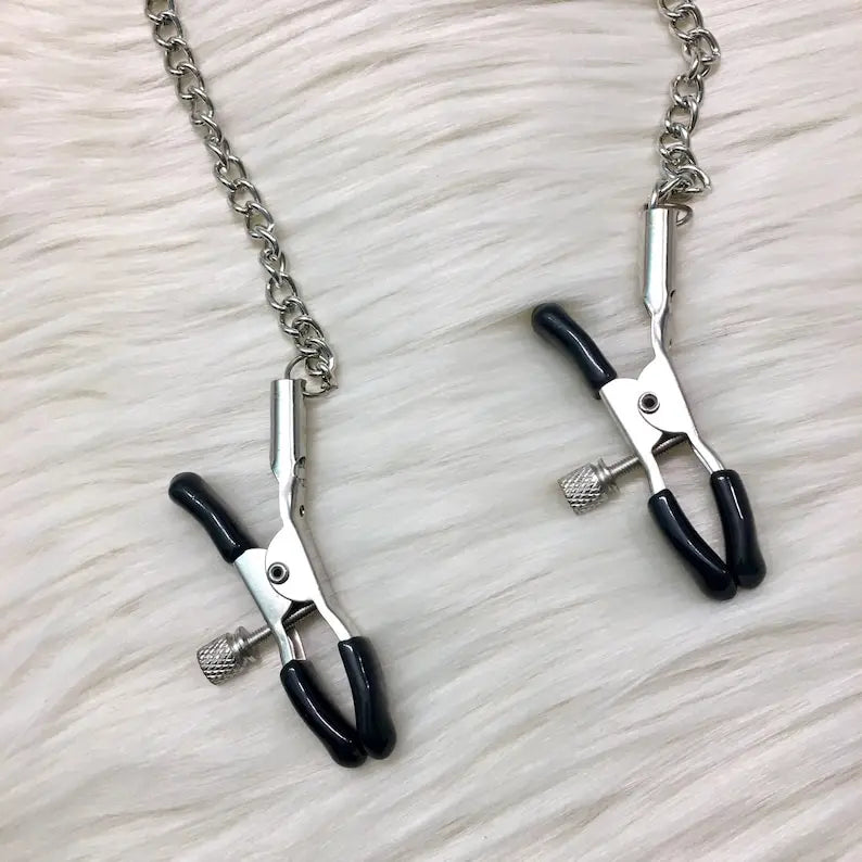 Nipple Clamp with Chain Nipple Clips BDSM