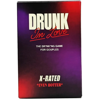 Drunk In Love - Original Couples Drinking Card Game for Adults