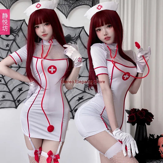 Halloween Adult Costume Female Nurse Costume Vampire Cosplay