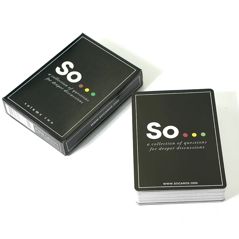 So... - Adult Card Game