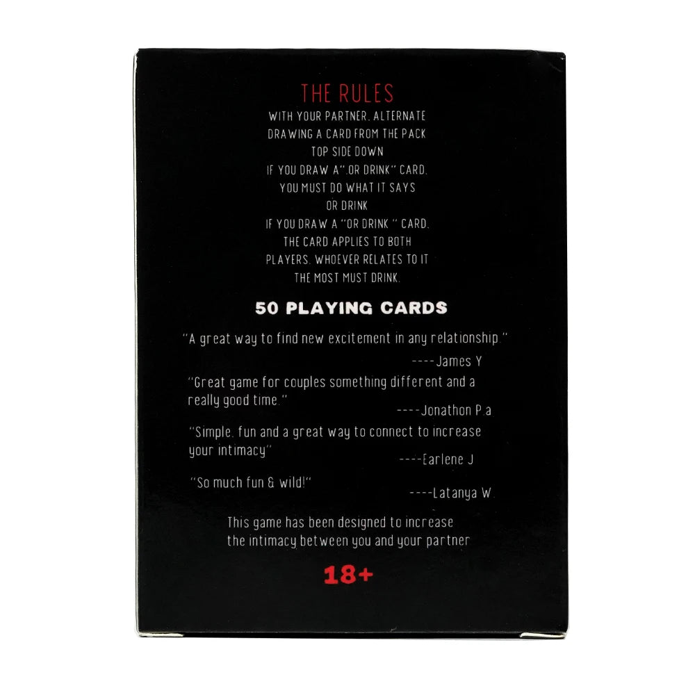 Drunk In Love - Original Couples Drinking Card Game