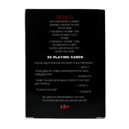 Drunk In Love - Original Couples Drinking Card Game