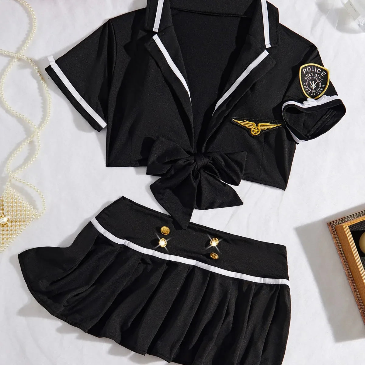 Cosplay Women Sexy Lingerie Sailor Costume