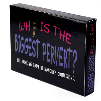 Who Is The Biggest Pervert - Card Game