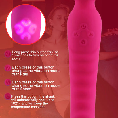 Powerful AV Magic Wand Dildo Vibrator for Women