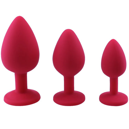 Soft Silicone Anal Butt Plug Men Prostate Massager Adult Gay Products Ass Stuffed Anal Trainer Unisex Sex Toys for Couples Goods