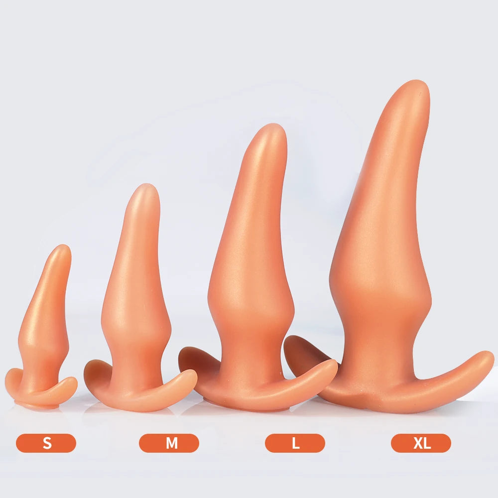 Soft Silicone Anal Plugs 7.8cm Butt Plug For Woman Anal Toy Plug AnaĺE Femme Dilatador Anaĺ Xxl ButtPlug For Man Plug Sport