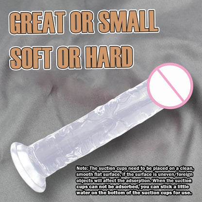 Realistic Soft Dildo Adult Sex Toy