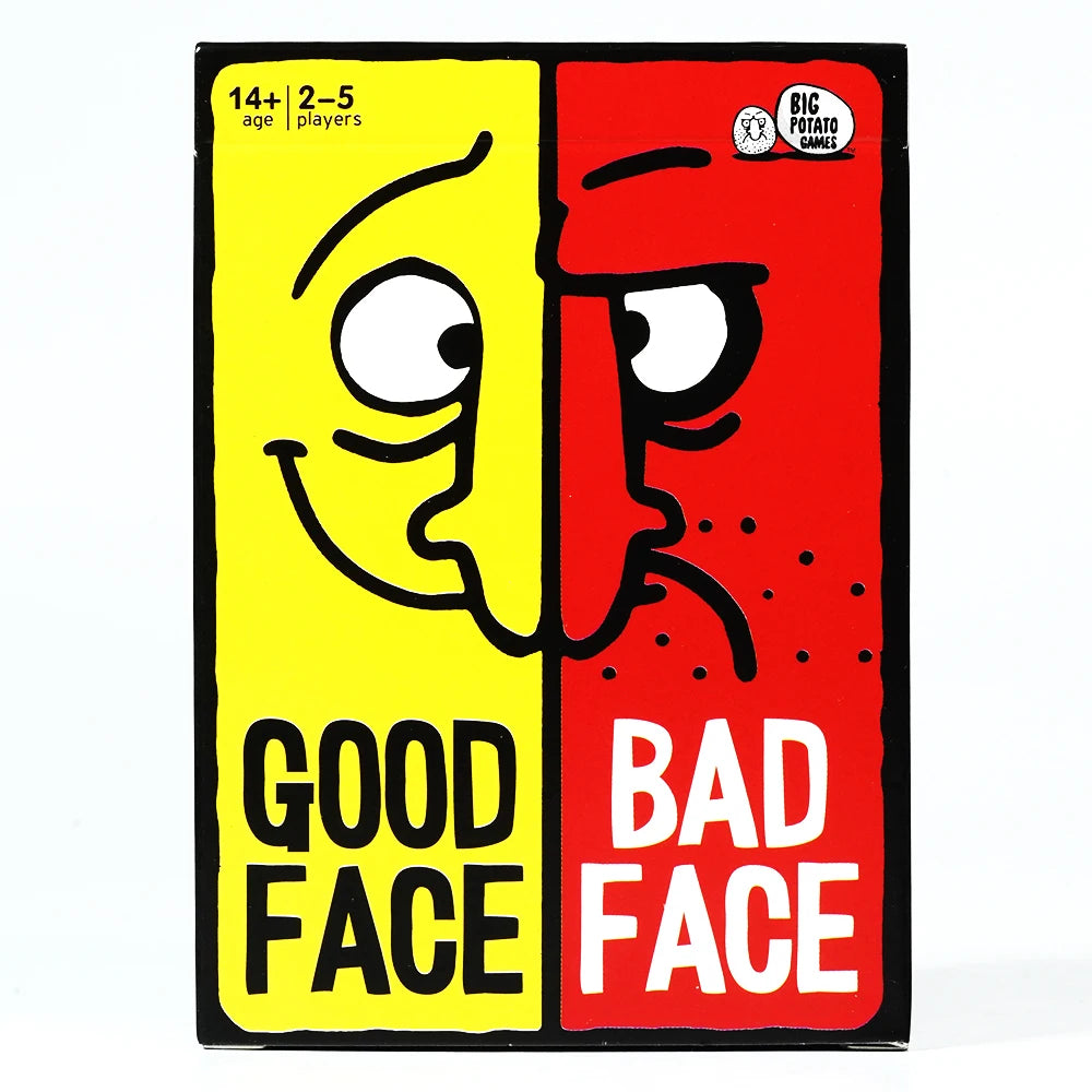 Good Face Bad Face Card Game