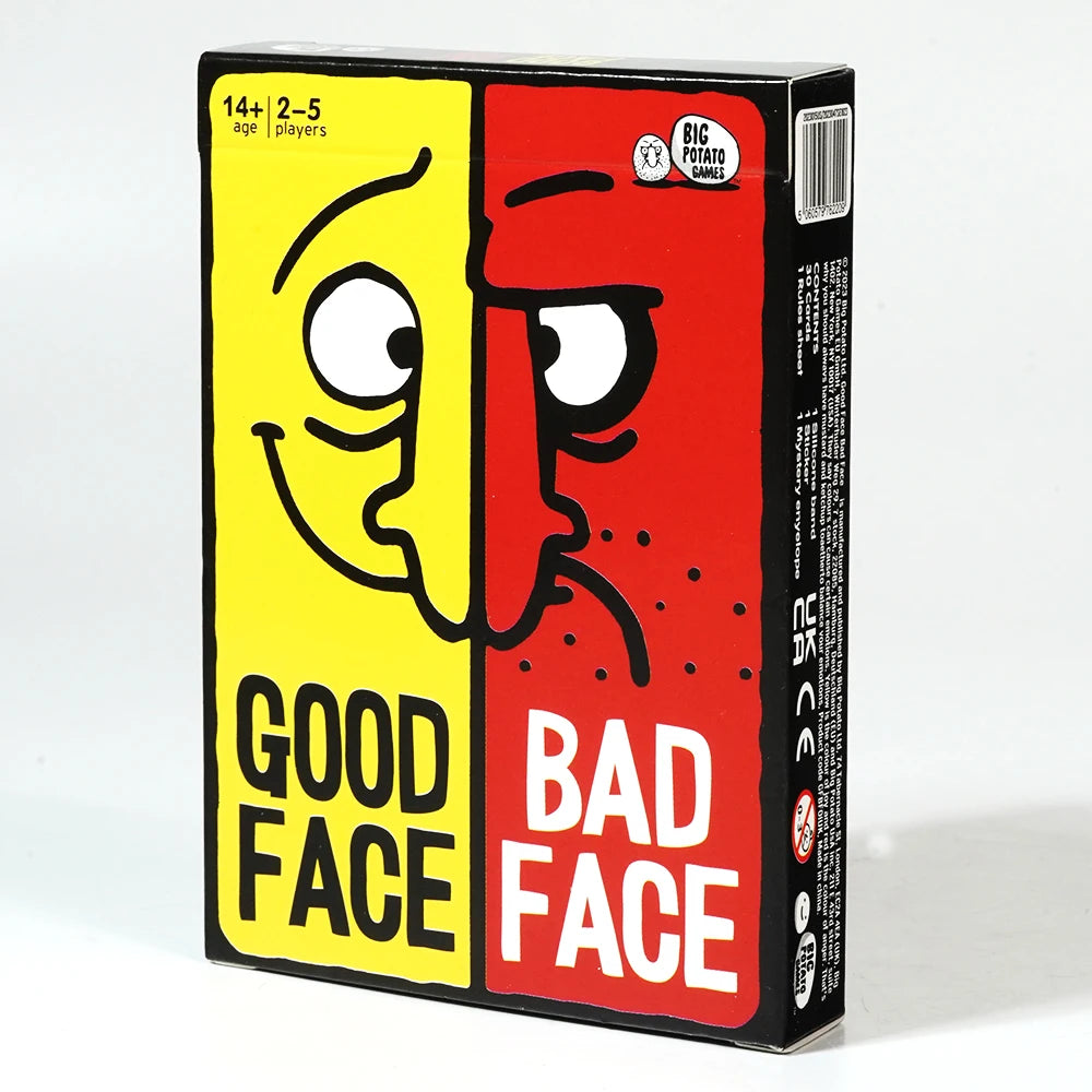 Good Face Bad Face Card Game