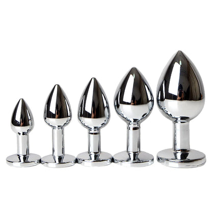 Exotic Anus Plug Toys with Separable Fox Tail Metal Butt Plug