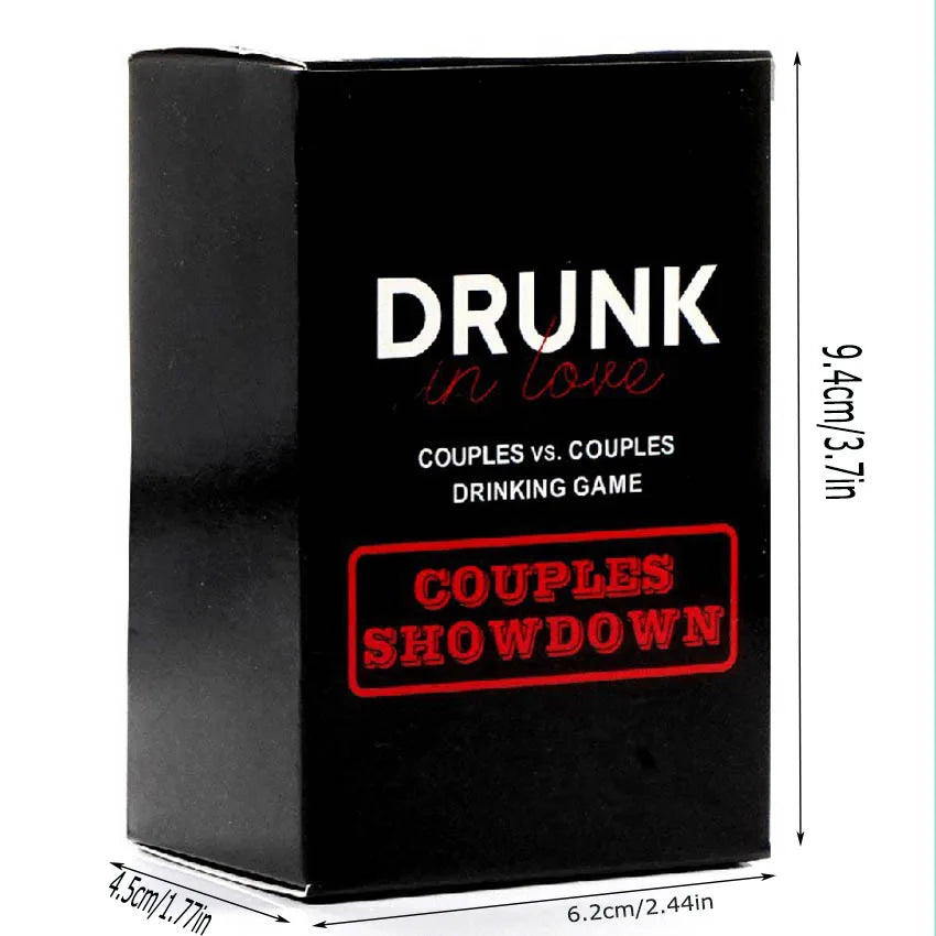 Drunk In Love - Original Couples Drinking Card Game for Adults