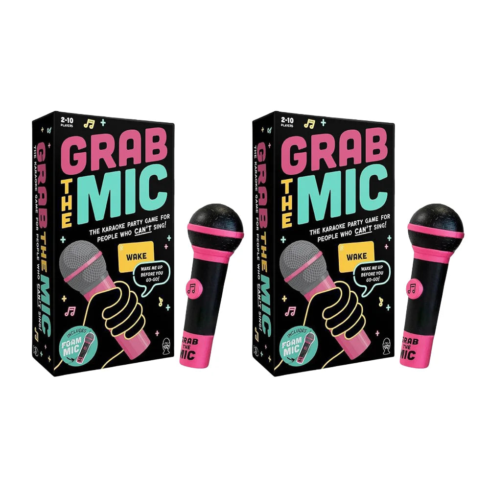 Exciting Grab Mic Bad Singers Board Game Fun Family Karaoke Game