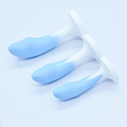 Silicone Anal Plug Crystal Base Butt Plug