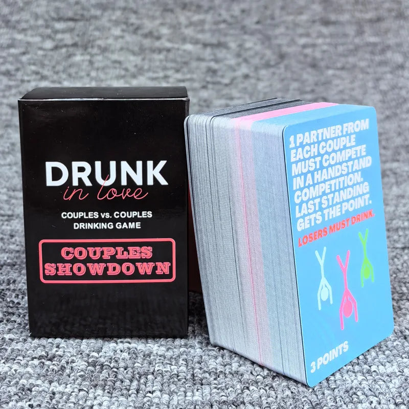 Drunk In Love - Original Couples Drinking Card Game for Adults