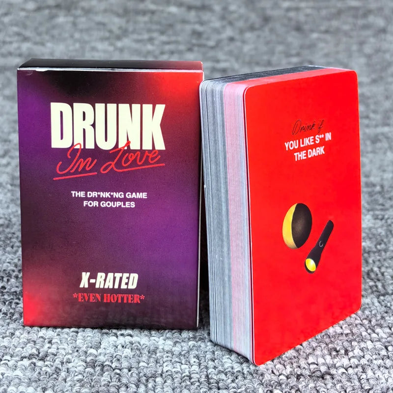 Drunk In Love - Original Couples Drinking Card Game for Adults