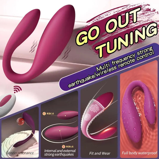 Wireless G Spot Dildo Vibrator for Women APP Remote Control Vibrating Egg