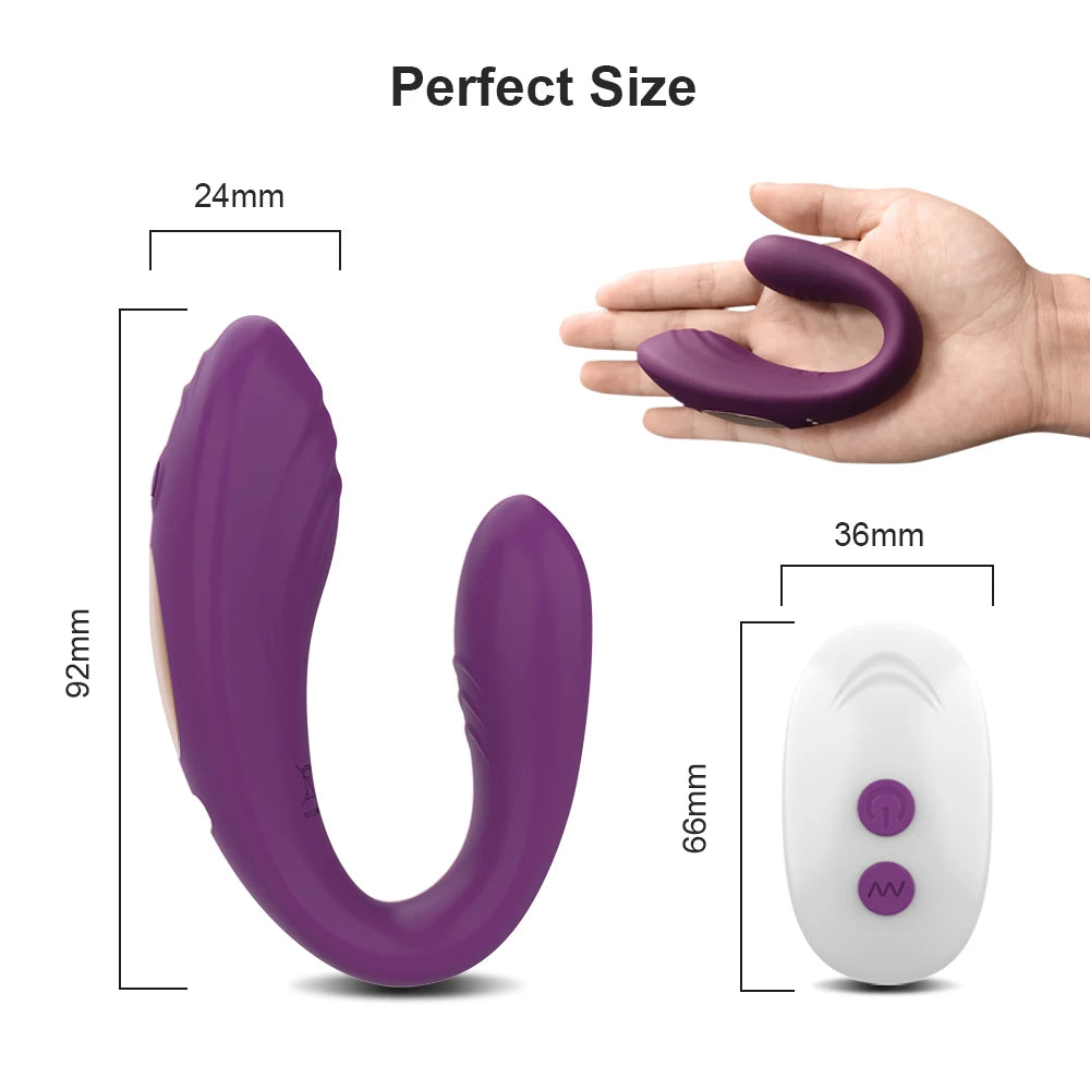 Powerful Remote Control Vibrator