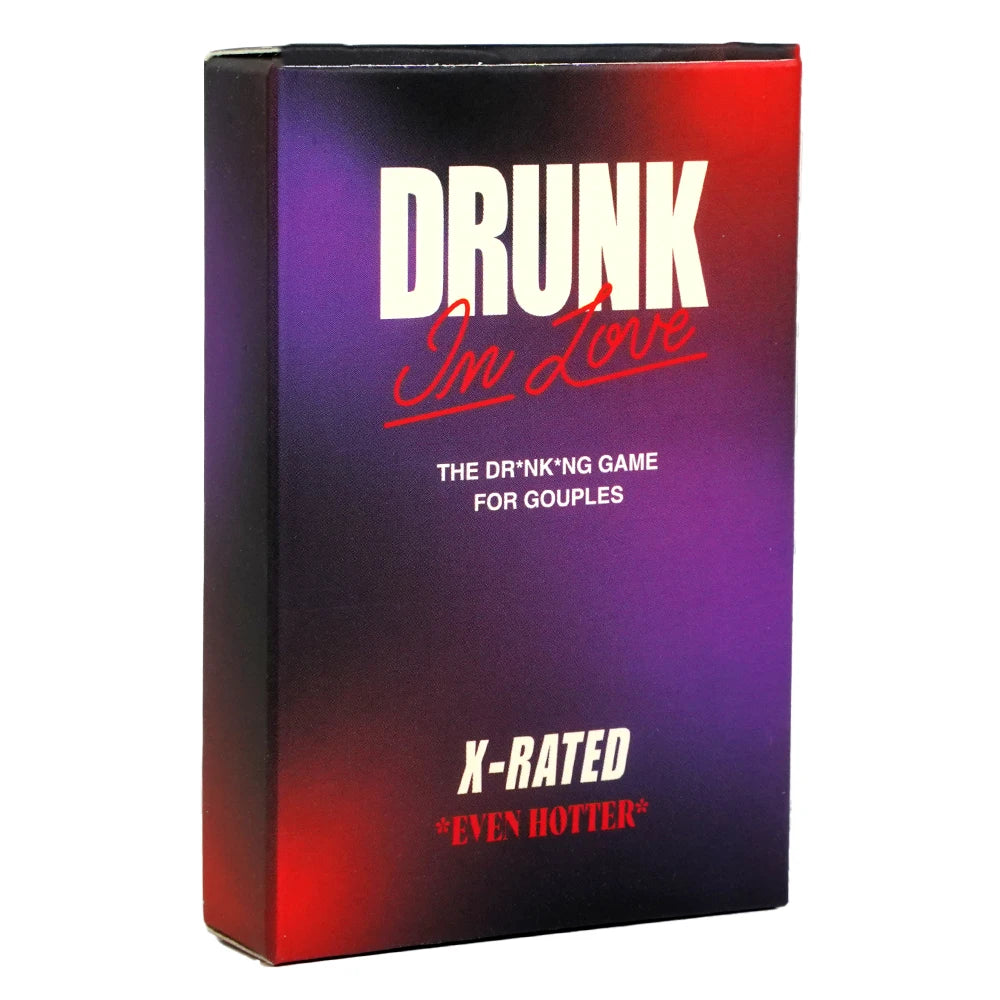 Drunk In Love X-Rated Even Hotter Drinking Game For Couples