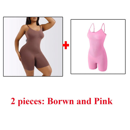 Shapewear Street jumpsuit Women Tummy  Control full  Body Shaper