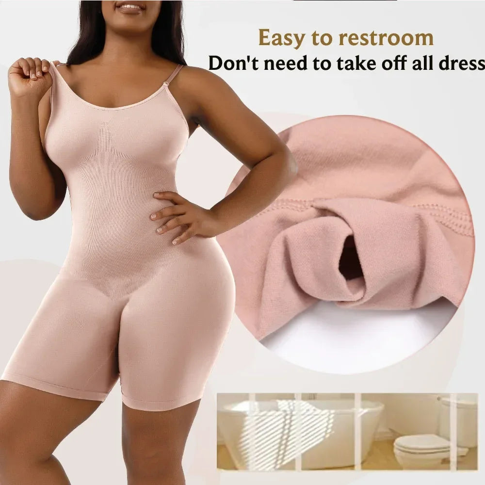 Shapewear Street jumpsuit Women Tummy  Control full  Body Shaper