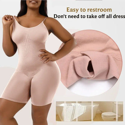 Shapewear Street jumpsuit Women Tummy  Control full  Body Shaper