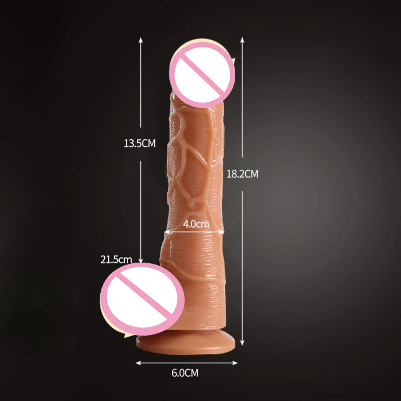 JIUUY Realistic Dildo With Suction Cup Huge Jelly Fake Dick Big Penis Dildos Sex Toys for Woman Men Anal Butt Plug Adult Erotic