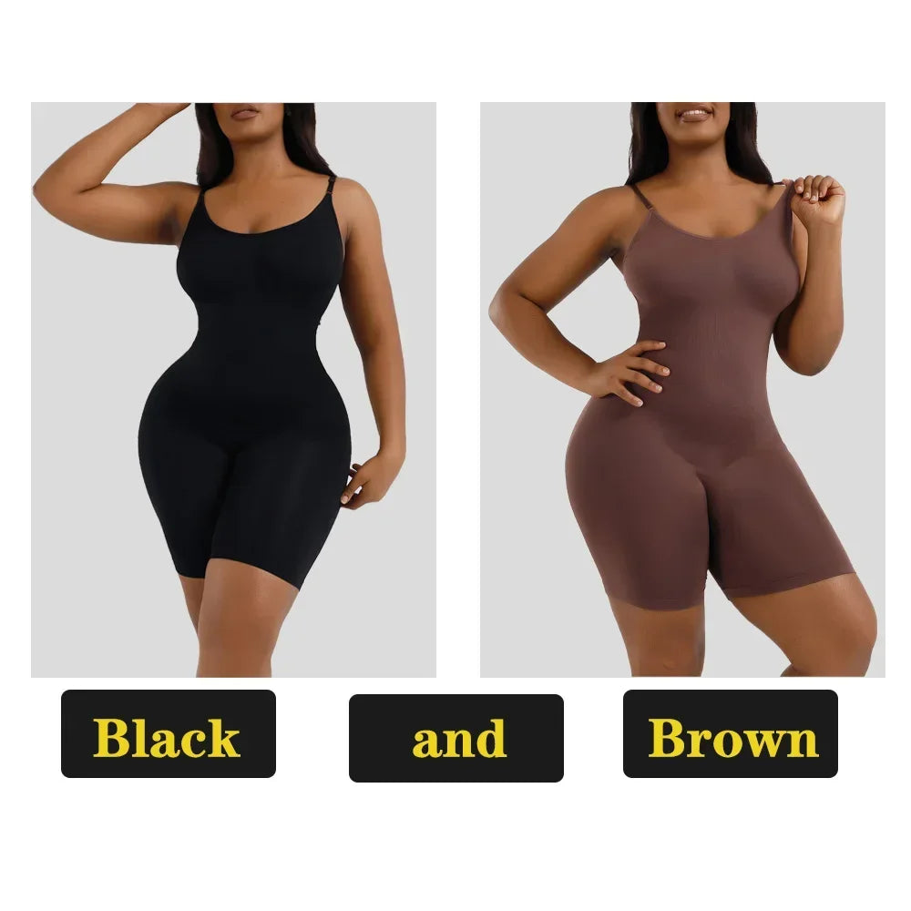 Shapewear Street jumpsuit Women Tummy  Control full  Body Shaper