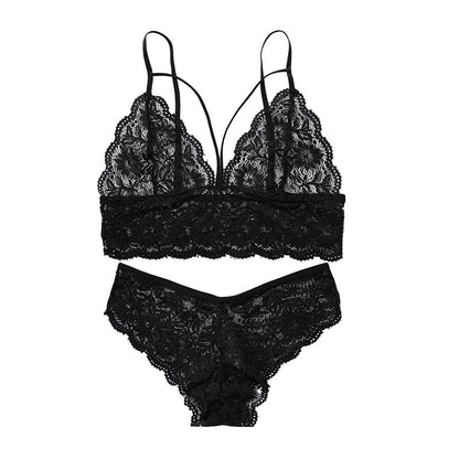 European And American Style Ultra-thin Lingerie Set