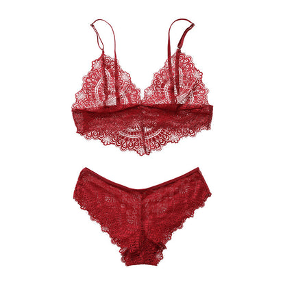 European And American Style Ultra-thin Lingerie Set