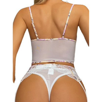 Three-piece Lolita Tight Sexy Lingerie Suit