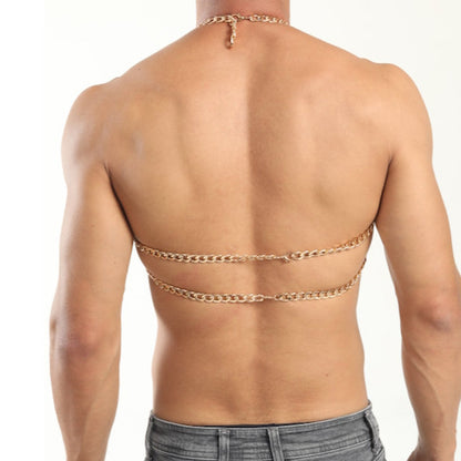 Men's Fashion Minimalist Wear Hollow Body Chain