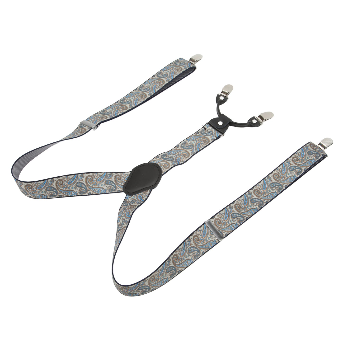 Mens Suspenders 1.4x45.3in Sturdy Durable Metal Clip Y Back Great Comfort Adjustable Mens Dress Suspenders for Adult